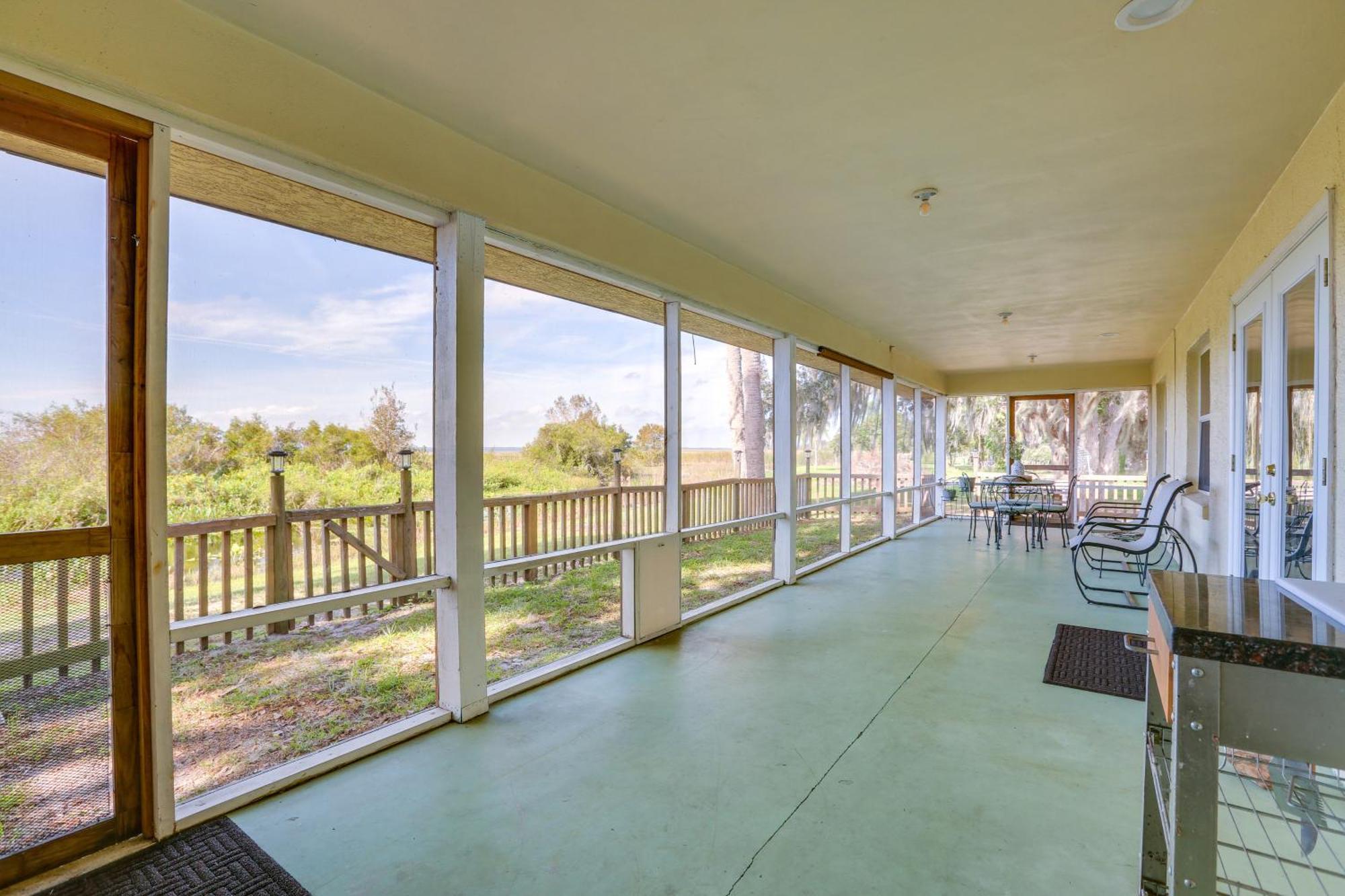 Lush Lorida Home On Lake Istokpoga Sebring Exterior foto